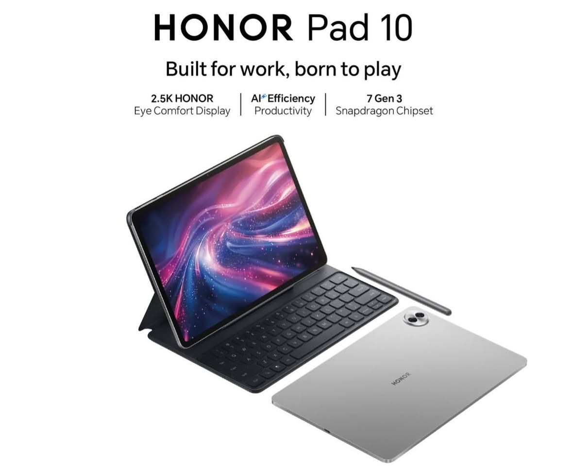 هونر باد 10 للبيع.. 🚨
هونر باد 10 
الذاكرة 256 GB عشوائية 8
المعالج سناب دراكون 7 الجيل 3
البطارية 10.100 🔋
قياس الشاشة 12.1 بوصة
معدل تحديث الشاشة 120 Hz
جداً نضيف مستخدم سبوع فقط نظافه ١٠٠/١٠٠
كارتون + كفر + كيبورد +موجودات
العنون : ديوانيه
السعر :300 الف قفل 
تواصل واتس اب ***********
