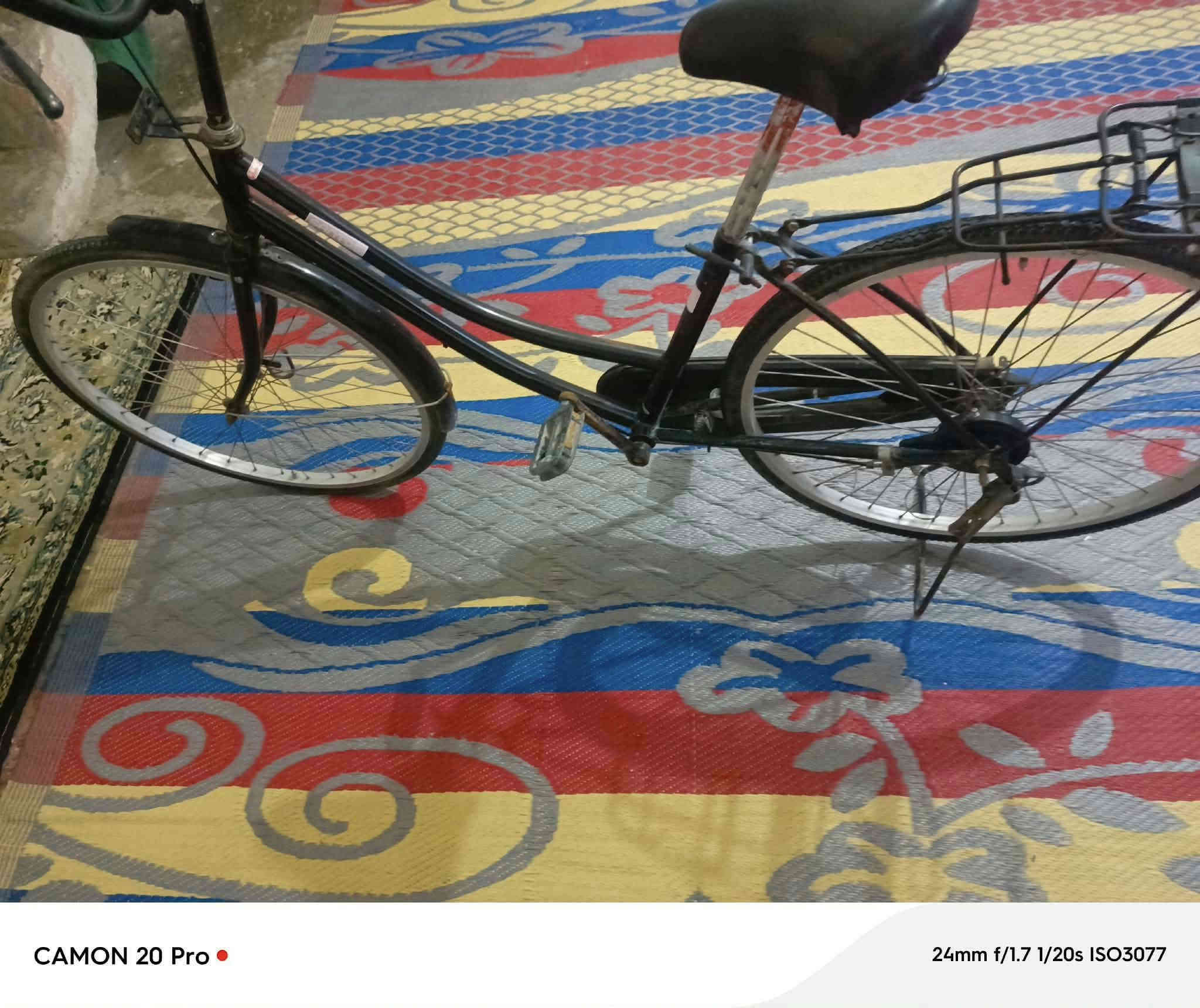 بايسكل متروك صار فتره يحتاج صجم مال استيرن وياحتاج نفخ التاير السعر 50وبي مجال شي  مكاني كركوك حي العسكري وهذا رقمي وبي وتساب ‎***********‎
