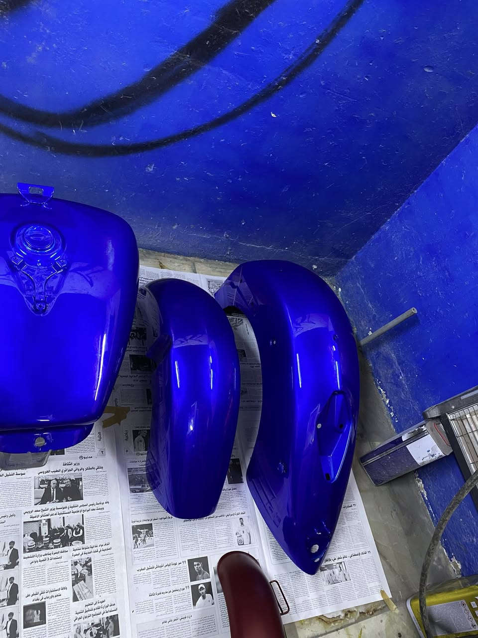 السلام عليكم صبغ جميع انواع الدراجات الناريه.   العنوان الشيخ عمر شارع مرقد سيد ابراهيم 
للتواصل على الخاص او الواتساب 
***********
حسن. Cj
