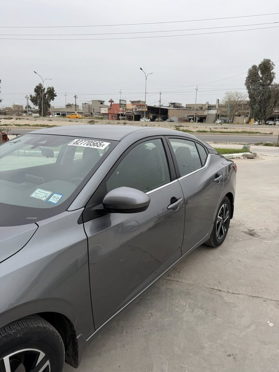 نيسان سنترا 2025 ماشي 5000مايل بدون ارباك بس عندة PDR طرف سائق مرفقة بصورة كاتي تترقم شمالي
***********
مكان سيارة كركوك
