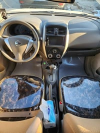 نيسان سني موديل 23مكفوله من صبغ فقط بارد بسيط رقم اربيل بأسمنه رقم الم...