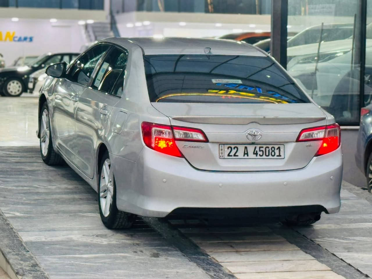 السلام عليكم
للاستفسار ***********
 تويوتا كامري خليجي             
موديل 2014
#السعر 108$
تكسي دبي صبغ حزام
بدون ضربه بدون ايرباك     
سونر مرفق
شاشه ايباد
كامره
تبريد +تدفئه
صدر 
لايت زينون 
رقم سنويه جديد  
شرط وكاله و تحويل                  
العنوان / ديالى - خانقين
