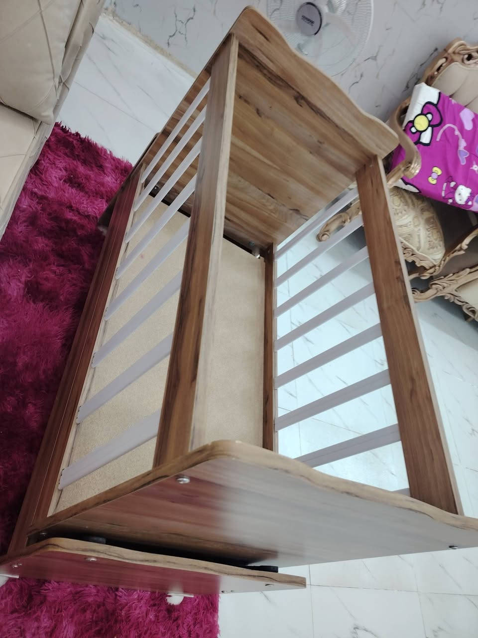 سرير طفل جديد ما مستعمل للبيع السعر ٦٥  الف مع دوشك اسفنج  المكان الديوانيه
***********
