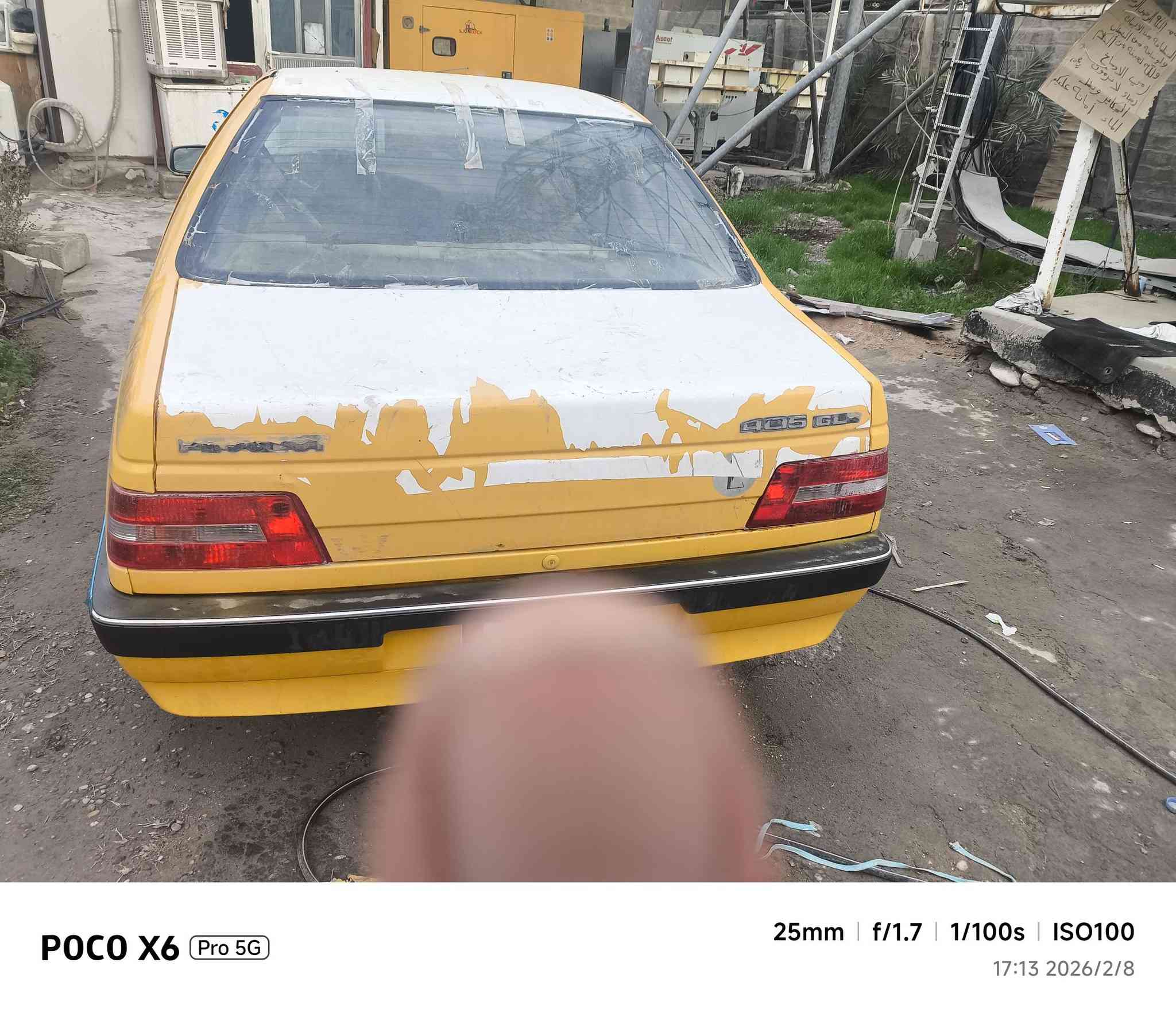 سلام عليكم بيجو لميس 2016 بيها ضربه بل جاملغ الخلفي الوره سايق امبدل وجنطه امبدله الباب الخلفي الوره سايق ماامطبك عدل السمكري مامشتغلها عدل علمود اكون صريح والباقي مكفوله كير محرك شرط دبلات خلفي جدد السعر 40 وبيها مجال السياره ابسمي بغداد الدوره *********** ومثل ما أوضح بل صور
