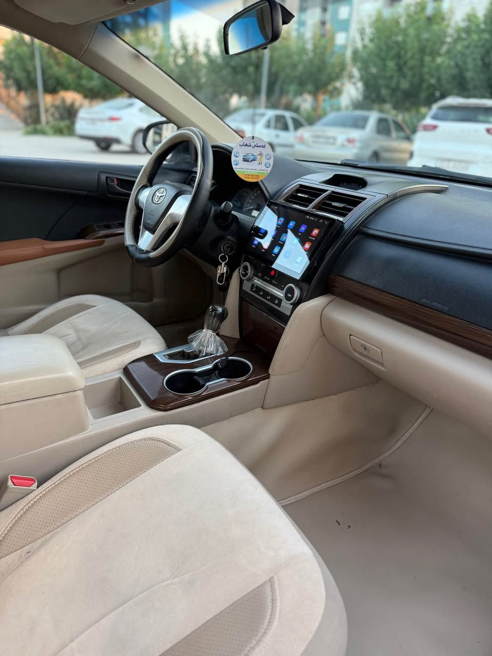 CAMRY GL 2013
***********
***********
‎کامری مودیل 2013  خلیجی شریکە ساز،
‎محرک ٢٥٠٠،مکفولە من صبغ مکان بارد،
،مواصفات معروفةلا(،،حساسات خلفی،مرایە،تبرید مرکزی،تحکم ستیرن او،کشنات جلد...) 
سيارة حيل نظيفة كلشي عل بلاد جديد
‎سیارة تاقم طیارات کل جدید گیر محرک مامفتوح لا صوت ولا بخار،
سعر :142 $ شویە مجال بسیط مکان سلیمانیە مرکز مدینە السليمانية, العراق

