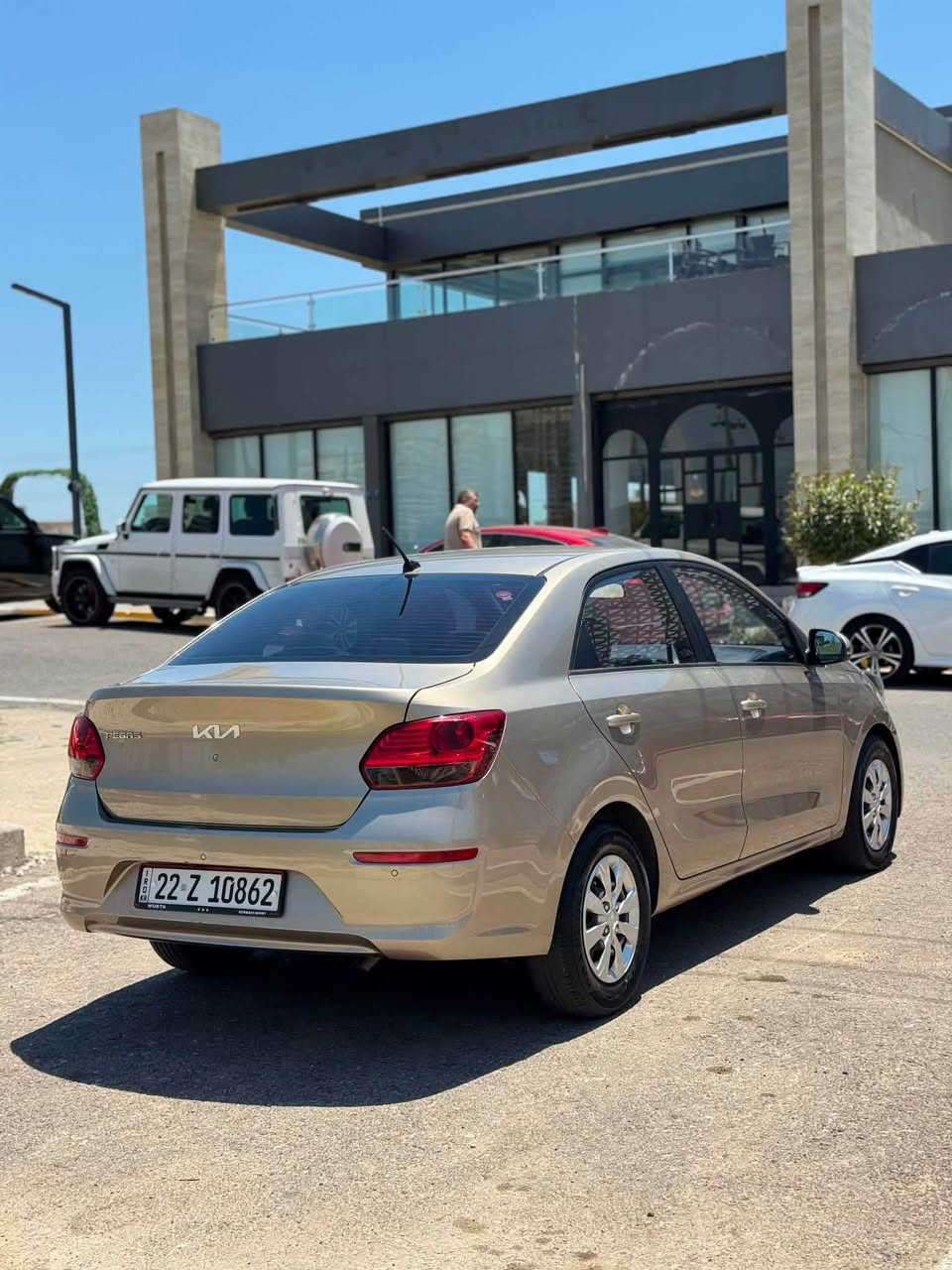 KIA PEGAS  2022 شكل جديد مؤديل
سيارة وارد خليجى 
سيارة بسمي رقم اربيل
مواصفات
تحكم استيرن
شاشة ايبات بلادي
كاميرا خلفي بلادي
محرك 16 دوش فول اقتصادي
تنفس طبيعي بدون ادوانز
مع تبريد
وفول حساسات شتريد بيها
حدثت ضرر جدا بسيط 
فقط ٥ قتعه سبخ بدوون دواخل 
 بدوون ئيرباك 
إستفسار اتصال بهذا الارقام 
[***********] واتساب 
سعر  🔥 ٩٣. 🔥 مجال بصيت 

KIA PEGAS 2022 شكل نوي مؤديل 
خليجى به ناوى خؤمه ره قه موو سنه وى نويه 
مواسه فات فول به س سلايت نيه 
شاشه كاميره حساس فؤليؤم 
مكينه ١٦ به شه رت 
٥ پارچه به س به خه بي ناو بي ارباك
سحر 🔥 ٩٣ 🔥 مه جاله كى كه م 
مؤبايل  *********** واتساب أربيل, العراق
