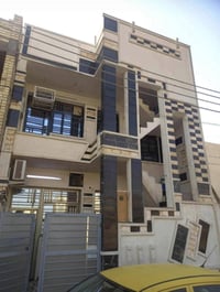 مساحة 100 م طابقين معزول ايجار الطابق الارضي 450 الطابق الثاني ب 400 ك...