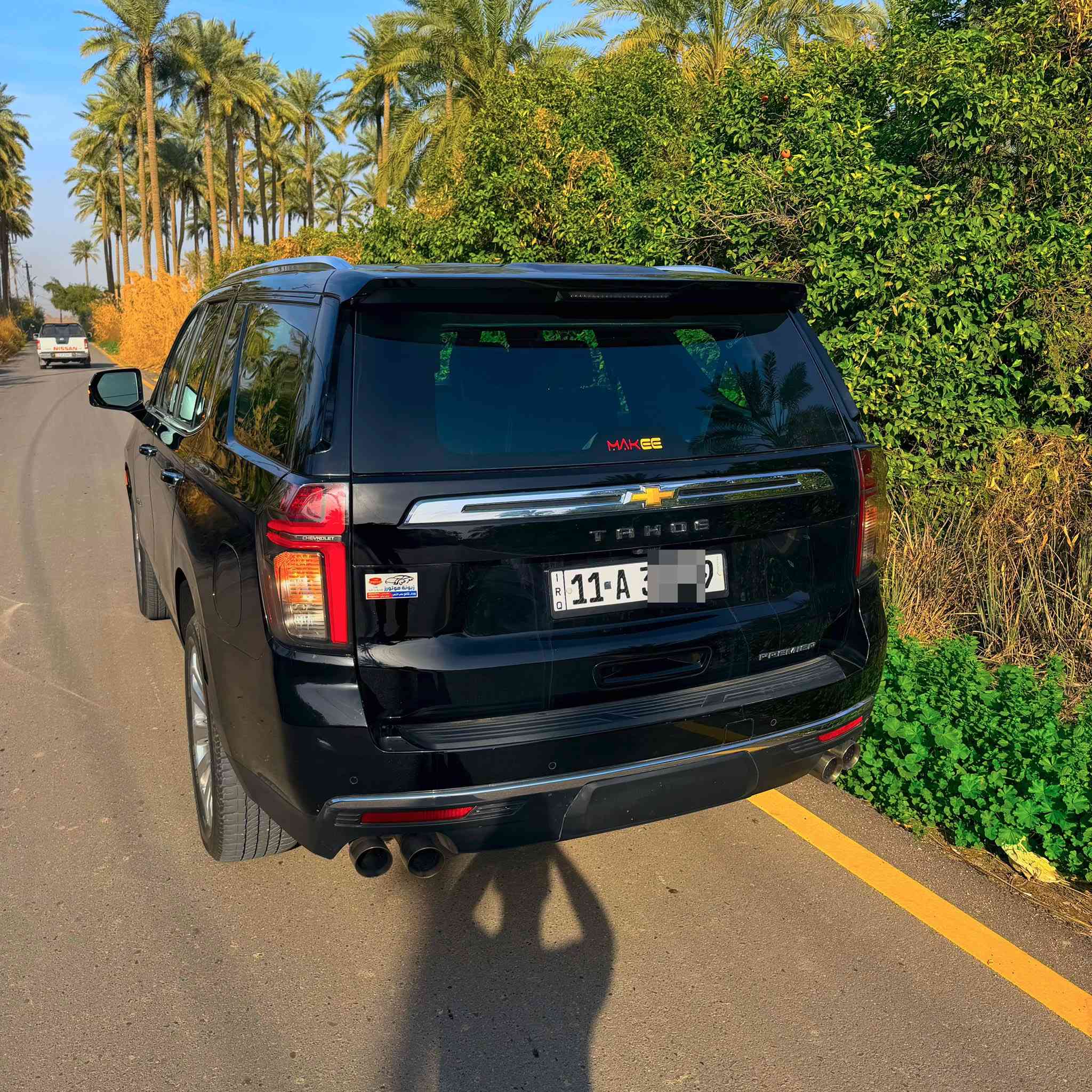 تاهو برايمر 2023 فول مواصفات
رقم بغداد انكليزي الجديد
عداد الممشى - 60،000 كيلو متر 
المواصفات : 
- كشنات جلد 
- بصمة ابواب عدد 4
- كشنات تدفئة تبريد
- بصمة تشغيل
- رادارات امامي خلفي
- كامرات 360 درجة
- صندوق كهربائي 
- سستم صوت 
- كشنات خرن ميموري 
- ستيرن تدفئة 
- و المواصفات الباقية معروفة
- للتواصل و الاستفسار : *********** متوفر واتساب 
- مكان السيارة بغداد 
- سعر السيارة 55،000 دولار
