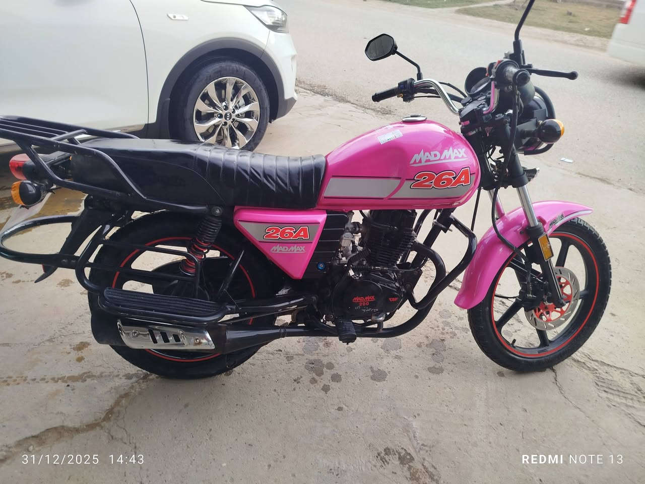 دراجه دايوان موديل 25طالعه بشهر 8مصارلهه شهرين من طالعه من لوكيل  اوراق ستنساخ دراجه جديده بمعنه الكلمه  محرك 200لون بنفسجى عنوان حله بكرلي قرب موقف دانه
السعر 1575
رقمي ***********
