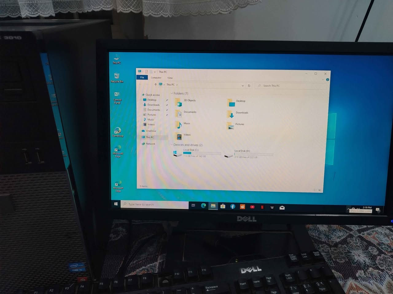 حاسوب dell  كامل مكون من كيس و الشاشة حجم 19  و ماوس و كيبورد و وايرات كامل للتشغيل و واي فاي
core i5 جيل الثاني
ram 12g 
hard 500g hdd
wi.fi
سعر 80 الف
توصيل  متوفر مجاني كالار, السليمانية


**إذا كنت صاحب هذا الإعلان وتريد حذفه لأي سبب، رجاءا أرسل رسالة إلى الدعم الفني**