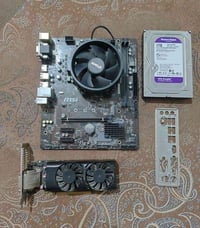 تجميعة • r5 2600 • GTX 1050 Ti