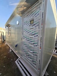 كرفان 3*6  جاهزه لتحميل الارضيه شيلمان درجه اولى امانت الله السعر مليو...