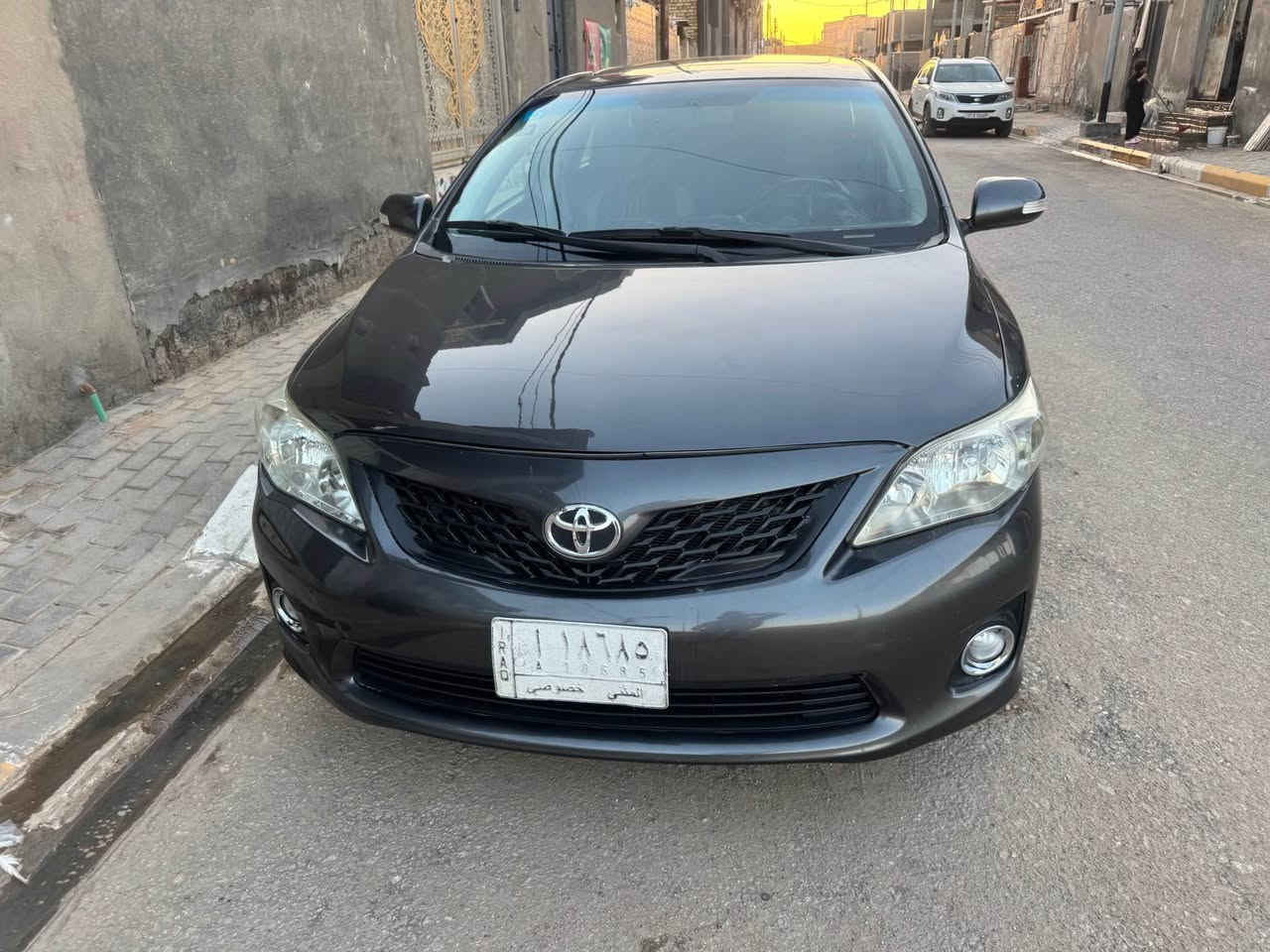 كورلا مديل 2013 خليجي باسمي فقط 4 قطع رش بدون معجون
فول مواصفات 
فتحه +حكم كروز سرعه شاشه كار بلي منضومه زنون 
محرك 1800 
مكينه جديده مامفتوحه 
حداديه جديده 
تبريد منضومه جديده 
السياره خير من الله دينار ماتصرف عليها 
بيع او مراوس السعر خاص او الاتصال 
*********** السماوا, المثنى
