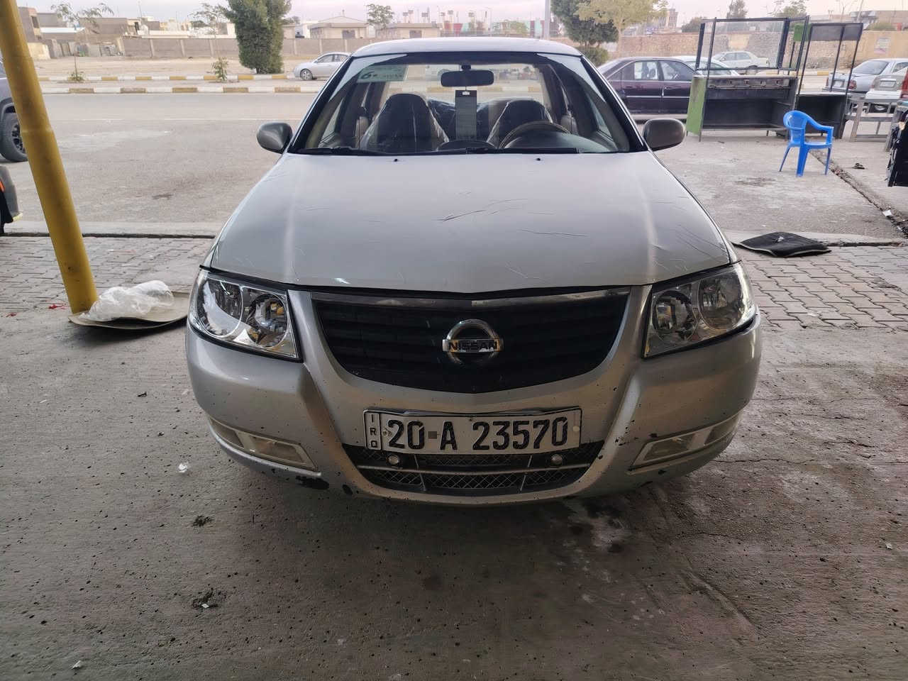 يالله سلام عليكم سني رقم ديالى جديد موديل 2007سياره جاهزه تخم تاير صبغ حزام محرك جديد تبريد شغال كير اوتوماتيك  سنويه 29 سعر 75وبيه مجال  مكان الانبار  هيت رقم الهاتف ***********
