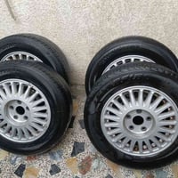 بصره حي الحسين • زوج تايرات جدد • زوج نص عمر