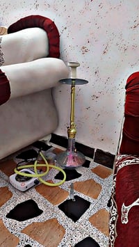 نركيلة ألمانية • مستعملة مرة واحدة • ارتفاع ٧٥سم