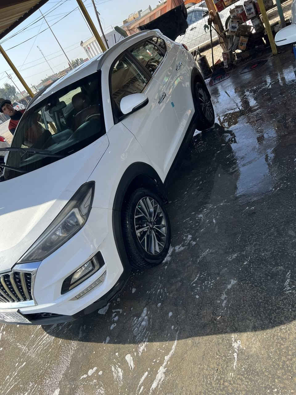 سلام عليكم توسان 2020 خليجيه فول موصفات بيه 3 قطع صبغ بدون دوخل مكينه كير حداديه تخم تاير كله كفاله سعر 163 مكان دوانيه ***********
