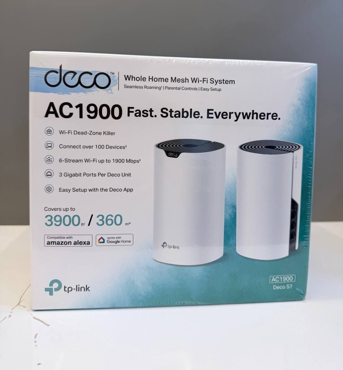 DECO TP-Link
⭕️DECO-S7-1pcs
🔥بسعر…. 55.000
⭕️DECO-S7-2pcs
🔥بسعر…. 98.000
⭕️DECO-S7-3pcs
🔥بسعر…. 145.000 

تواصل معنا على الواتساب ⬇️
https://wa.me/c/9647830788873 

او من خلال قناة التلكرام 
https://t.me/hik1984 
اوزيارة مقرنا الكائن في
الديوانية - شارع الفرق الموسيقية - مقابل مجمع الاصدقاء
او الاتصال على الرقم التالي 

‎             ***********   /واتساب ***********
