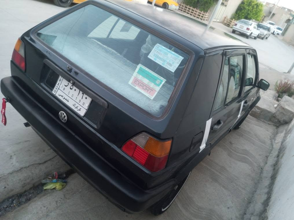 كولف موديل 91 رقم كركوك سنويه عاج منتهي من 21 شرط تحويل دفتر بانزين محرك عسكري كير محرك صدر بشرط سياره جاهز كولش حلو مكان كركوك رقم هاتف *********** سعر 25 شراي خابر رقم اوتدلل بيع نقد كركوك, العراق

