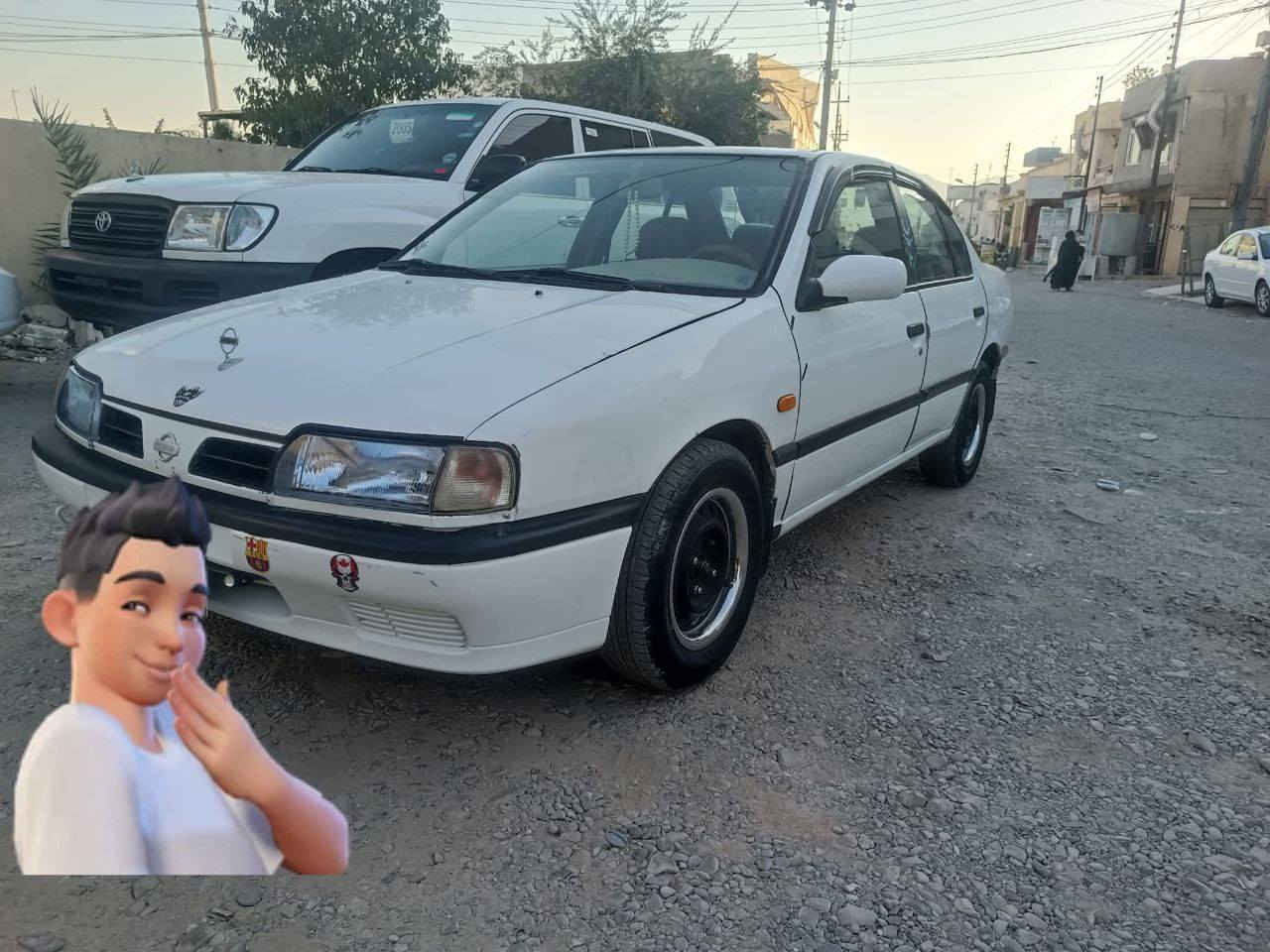 نيسان بريمر 1996سلايت دبل طكه رقم سليمانيه
كير محرك تبريد تدفئه صدر خلفي و امامي كلها بشرط السياره ناعمه وحلوه كلش وبشرط تحويل *********** 
مكان سياره السليمانيه كير عادي
