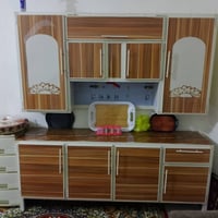 كاونتر للبيع اللامنيوم مترين + سنك مرمر متر ونص اخو الجديد السعر 300 و...