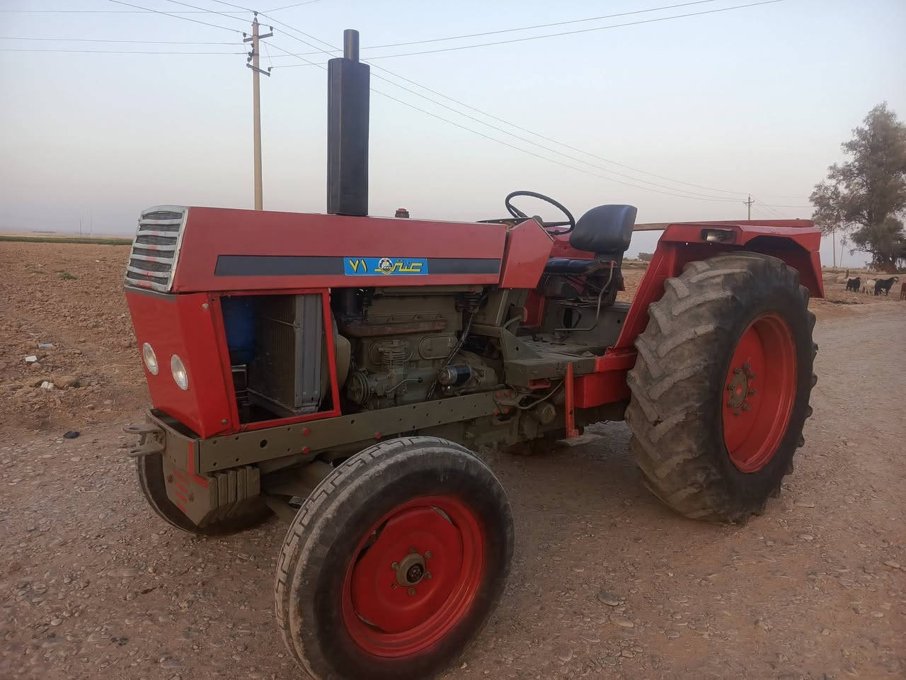 سلام عليكم تركتر اللبيع 80كله بل شرط كير هدروليك محرك لا صرف ولا بخار كهربايات كلة شغالة السعر 5250خمسه مليون او ربع العنوان جبارة كفري ***********الشراي ينتصل
