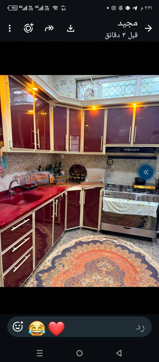 بيت  للبيع او مراوس طابقين ركن بناء حديث طابو صرف سند 25زراعي المساحه٢٧٤م العنوان شارع بني تميم خلف البطاقه الموحده ت. ***********
