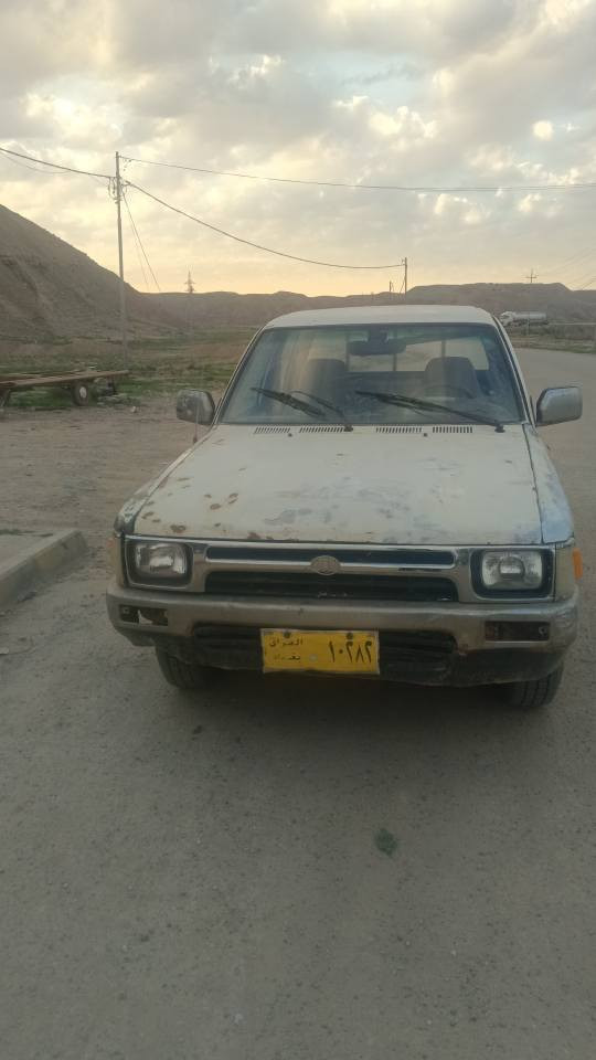 ‎پیکاب تویوتا تانیا
مدل ٢٠٠٠
ارم پلاستیک سلیمانی 
تلفون***********‎ شمشمل, السليمانية
