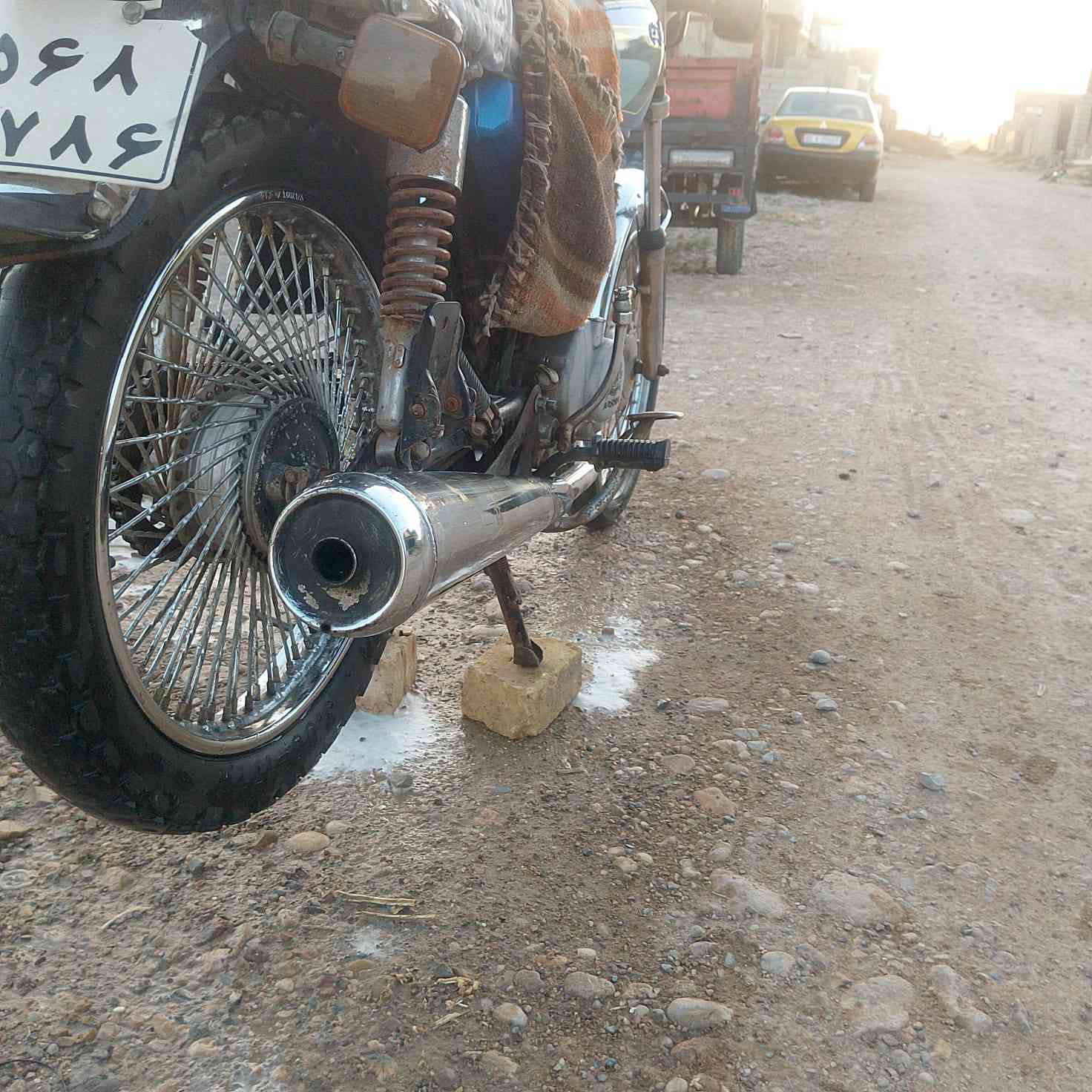 عيد النشر سبب وعود الكاذبه
دراجه للبيع ارشه موديل 19.  كلك مكفوله تانكي جديد كشن جديد دشبول جديد سماعات جدد عينه جديده جاملغات جدد   يده كلاج و واير جدد شلعه ومعدل فول دراجه خير من الله  كهربايات كلها جدد فقط باتر ضعيف  دراجه مكفوله لا تنقيص ولا تبخير 

مكان ديالى بلدروز (سعر) 275 بي مجال لل شراي

 (***********)
