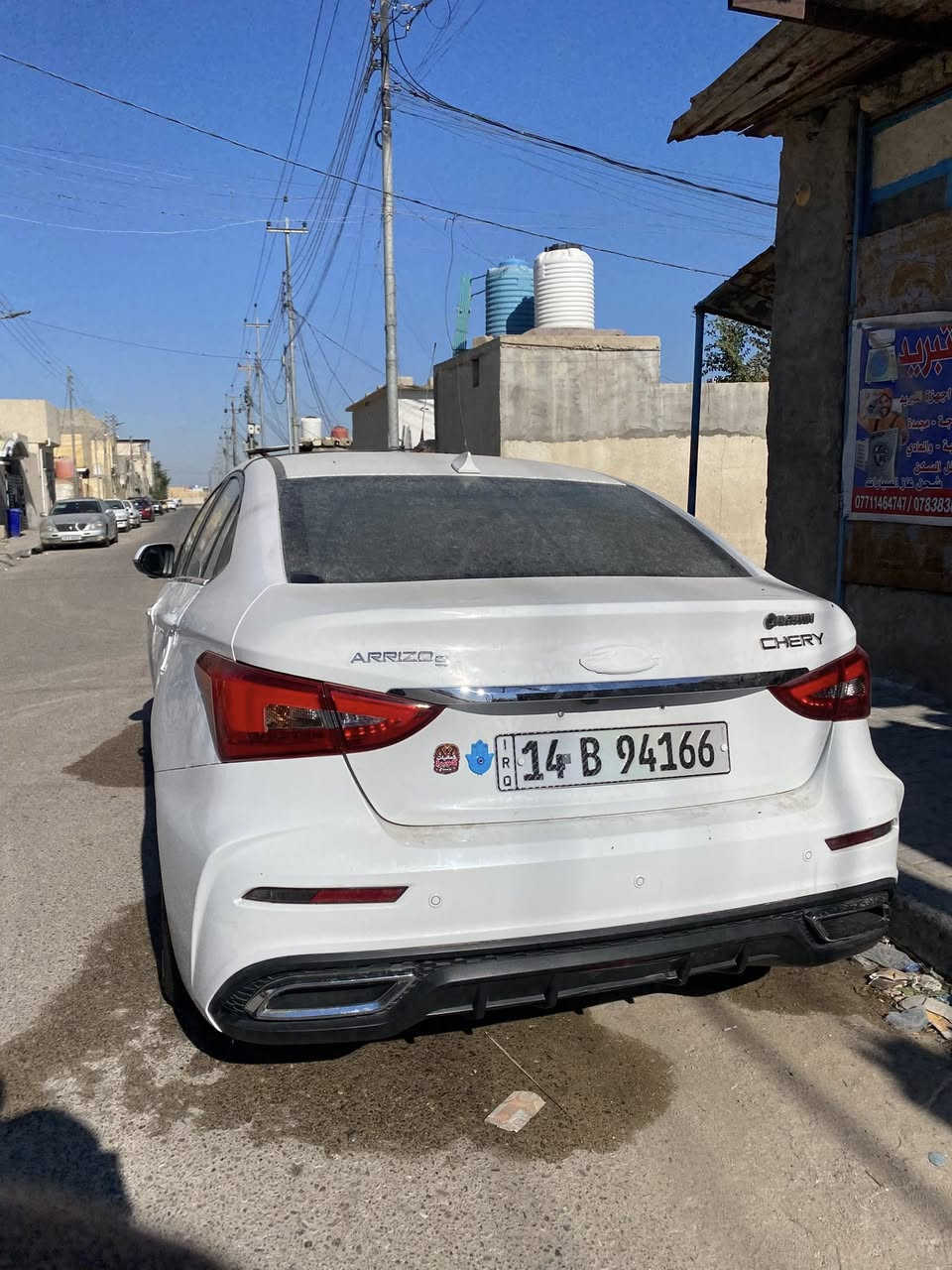 سلام عليكم سياره شيري ٢٠٢٤ ارويزو ماشيه ٥٢ ألف سياره حلوه مابيها شي بعد زيرو بس بيه كم طخه عنوان بصره قبله حي جامعه سعر١٠٠وبيها مجال سياره جديده مال واحد عله باب الله ***********
