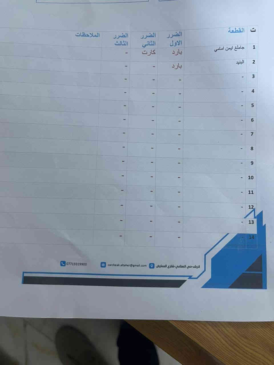 سلام عليكم
Jeep Grand Cherokee 

لون ابيض 
٣٦٠٠
كشنات مخمل 
تحكم ستيرن 
كروز سرعة
لايت زنون 
رقم بغداد بأسمي تحويل ثاني يوم 

مكاني كربلاء حي الإطارات قرب تقاطع الميلاد 
السونار بالمنشور 
***********
***********
ابو نرجس 

‪ 
……………بدون مراوس بيع فقط……………
