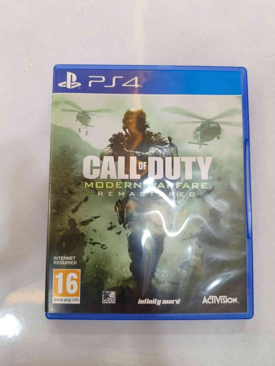 سلام عليكم ورحمه الله وبركاته
للبيع

ثلاثية مافيا ٣ اجزاء النسخه المحسنه السعر ٣٠ الف.

- كول اوف ديوتي مودرين وورفير نسخة الريماسترد بـ١٠ الاف دينار.

المكان / النجف حي السلام
للتواصل على الواتس: *********** النجف, العراق
