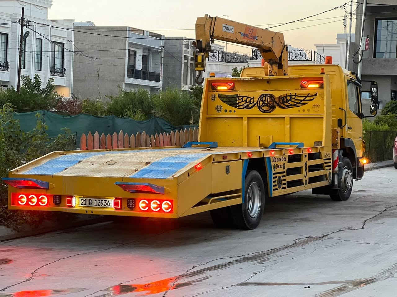 📦 اتیکو کرین فلات📦.  
                       مودیل 2006
    كرين 5طن سوبر زيت
حجم 1218
8برخی4سلندر                         
مواصفات 
خلفی و امامیه اسبرینگ
+ هاف 
. تحدید صورعه
  كشن هيتر 
+ مرايه كهره بائي
+ دوكمه هزه وصعود 
   جام کهربابی
 باتري جديده تخم تایرات جدید🌏
السیارە مابي اي نقص نفس الصوره 
   رقم سليمانيه رقم صنويه جديد حته2029❤️
(محرك گیر  شاصي  كرين اكسل قماره بشرط مكفول كفاله عامة )
سعره. (290) بي مجال 
       
***********📞
مكان كركوك
***********📞
