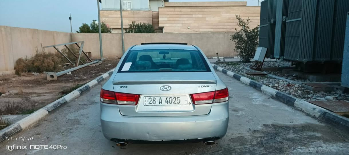 سوناتا مقدس 2006
 محرك 6 سلندر 
وارد كندي
 رقم انكليزي باسمي 
مبدل بيها بنيد بامريكا 
السعر 70 وبيها مجال قليل ناصرية, ذي قار


**إذا كنت صاحب هذا الإعلان وتريد حذفه لأي سبب، رجاءا أرسل رسالة إلى الدعم الفني**