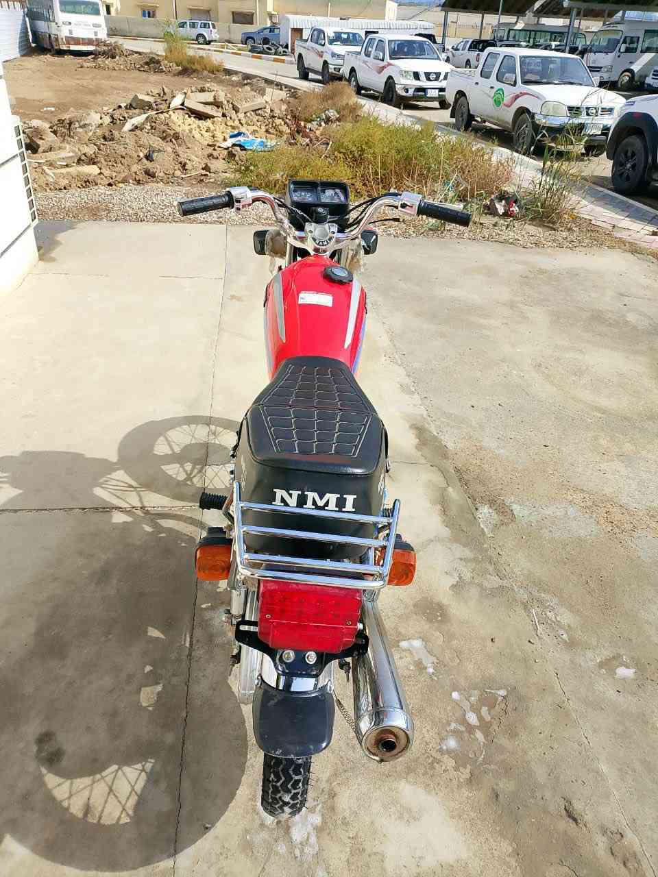 اسلام عليكم دراجة البيع ابلاد مو تعمير بيدي مطلعة من الوكيل من سيد جعفر بس وصل كلة على ابلاد ابلك ما مبدل السعر واحد ومية *********** ميسان الجمعيات
