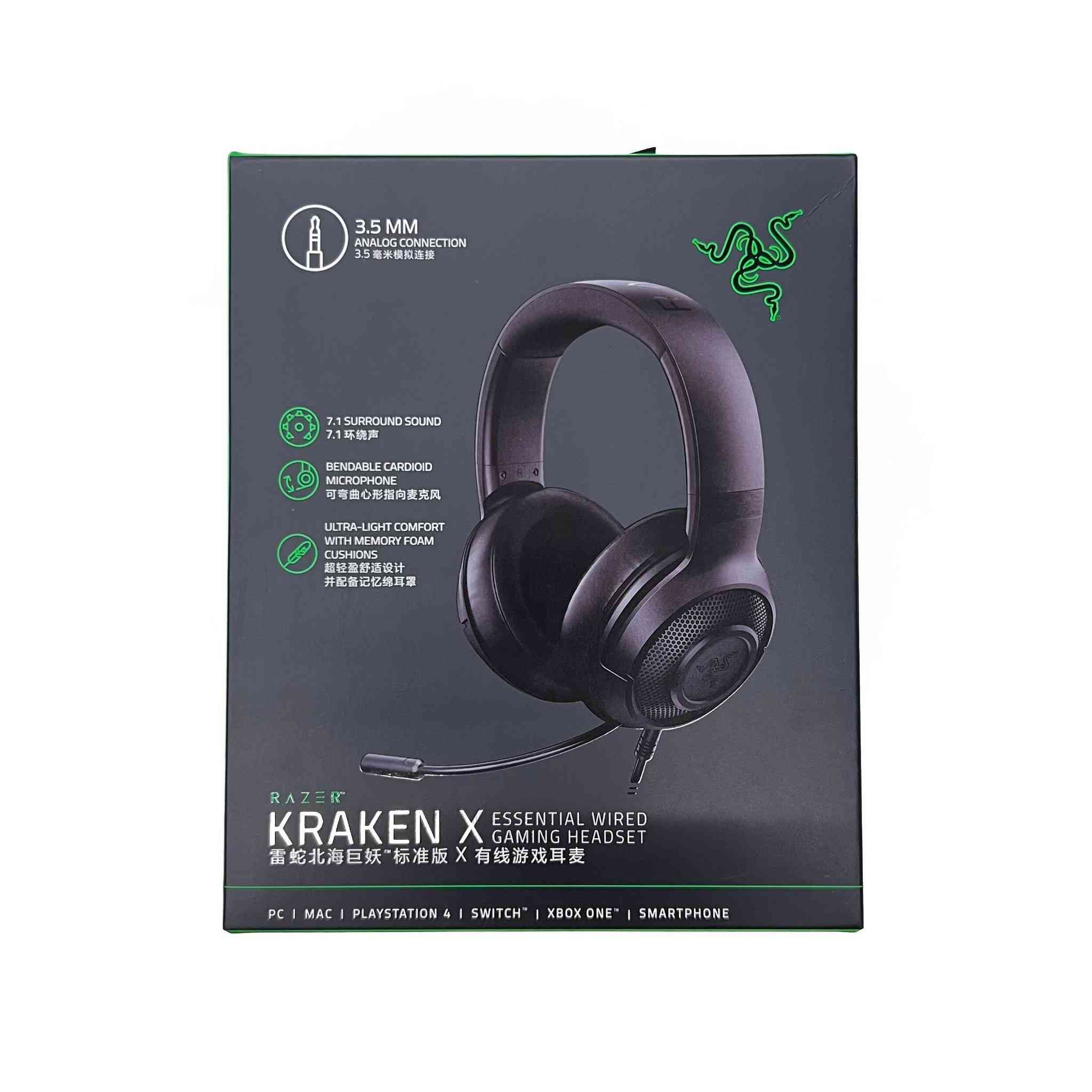 اخوان اتوفر سماعة ريزر بكميات و جديد
🎧🔥 Razer Kraken X – خفة ما تحس
 فيها وصوت يخليك وسط اللعبة!

صوت محيطي 7.1 🎯، ميكروفون واضح 💬، ووسائد أذن مريحة 👓

متوافقة مع كل أجهزتك 📱💻🎮

استعد للغوص في تجربة لعب لا تُنسى!
التوصيل لجميع الحافضات و بسعر بس 34 الف بس للتواصل عبر الحساب او لافضل عبر واتساب ***********

