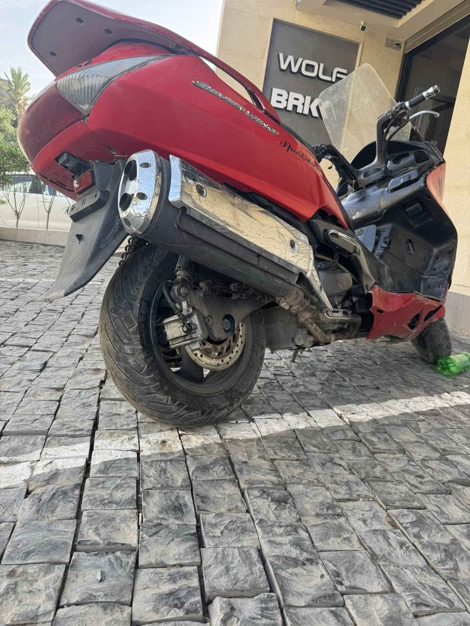 السلام عليكم دراجه سلفر بقلاوه
شغاله عوزها شويه ترتيب  السعر مليون وبيها مجال حك الجيه مكان البنوك الاتصال ***********
