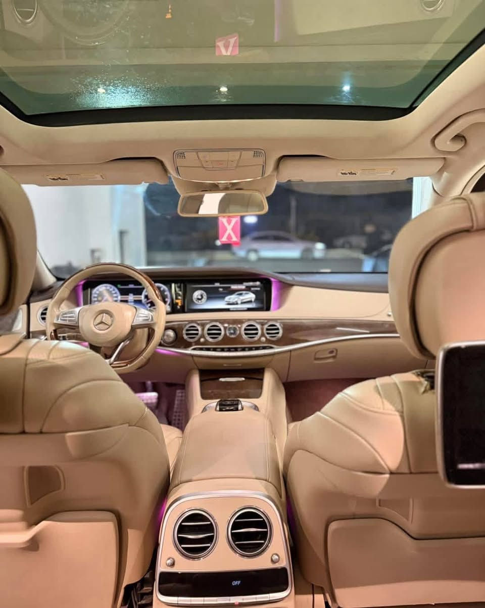 � للبيع مرسيدس S-Class 2015 محدث 2020 فول مواصفات 🚘
سيارة نظيفة جداً ومميزة موديل 2015 محدث شكل 2020 لون رصاصي طافي مع لمسات سوداء رياضية تعطيها هيبة وفخامة.

✅ فول مواصفات
✅ فتحة سقف بانوراما
✅ جلد فاخر
✅ تدفئة وتبريد مقاعد
✅ ذاكرة مقاعد
✅ شاشات خلفية
✅ كاميرات وحساسات أمامية وخلفية
✅ نظام دخول وتشغيل بصمة
✅ إضائة داخلية محيطية
✅ويل كب رياضي AMG رياضية
✅ تبريد ممتاز
✅ مكينة وكير بحالة ممتازة

🔹 السيارة بحالة جيدة جداً وبيها نواقص بسيطة جداً لا تؤثر على الاستخدام.

📍 بغداد
💰 السعر: 31000$

📞 للاستفسار والمعاينة:***********
