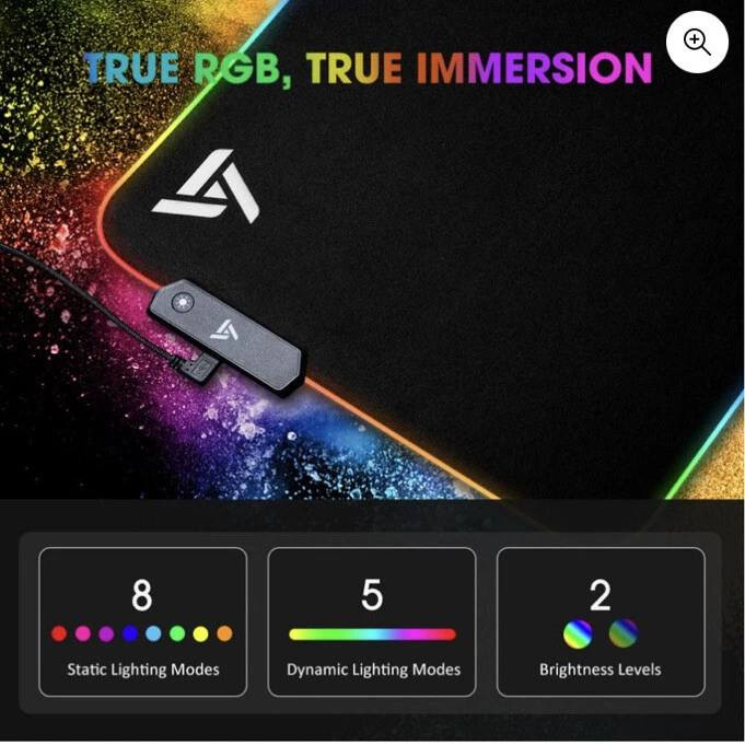 🚨VictSing RGB mouse pad (30x80)
ماوس باد Victsing RGB مستعمل نضيف جدا، مواصفاته👇🏻👇🏻

- يوجد فيها 13 وضع إضاءة, 8 أوضاع إضاءة ثابتة، 5 أوضاع إضاءة ديناميكية، بالإضافة إلى مستويين للسطوع.

- يبلغ طول لوحة الماوس 80 سم وعرضها 30 سم، وهي كبيرة بما يكفي لاستيعاب لوحة المفاتيح والماوس وسماعات الرأس وغيرها. 

- صُنعت من ألياف دقيقة النسيج. يتميز هذا النسيج بنعومته وانسيابيته مع احتكاك أقل. يُحسّن هذا من دقة تتبع الماوس ويُمكّنك من اللعب بتحكم أفضل. 

-【قاعدة مطاطية مانعة للانزلاق】 صُممت القاعدة المطاطية المتينة خصيصًا لمنع أي حركة غير مرغوب فيها أثناء اللعب المكثف. فهي تثبت بإحكام على أي سطح أملس، وتبقى ثابتة في مكانها مهما بلغت شدة اللعب.

 -【متينة ومقاومة للماء】 صُممت وسادة الماوس من مواد عالية الجودة مع حواف مخيطة معززة، مما يجعلها متينة للغاية ولا تتلف أو تتقشر. كما أنها مقاومة للماء وسهلة التنظيف بقطعة قماش مبللة لراحة أكبر. 

- تحكم بزر واحد اضغط ضغطة قصيرة على زر الإضاءة لتغيير وضع الإضاءة الخلفية (١٣ وضعًا). اضغط ضغطتين لضبط مستويين من السطوع. اضغط ضغطة مطولة لمدة ٣ ثوانٍ لتشغيل/إيقاف الإضاءة.


**إذا كنت صاحب هذا الإعلان وتريد حذفه لأي سبب، رجاءا أرسل رسالة إلى الدعم الفني**