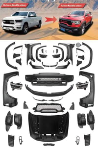 شباب كت رام TRX بالكامل يعني احول سيارتك من كلاسك او اي فئة الى شكل را...