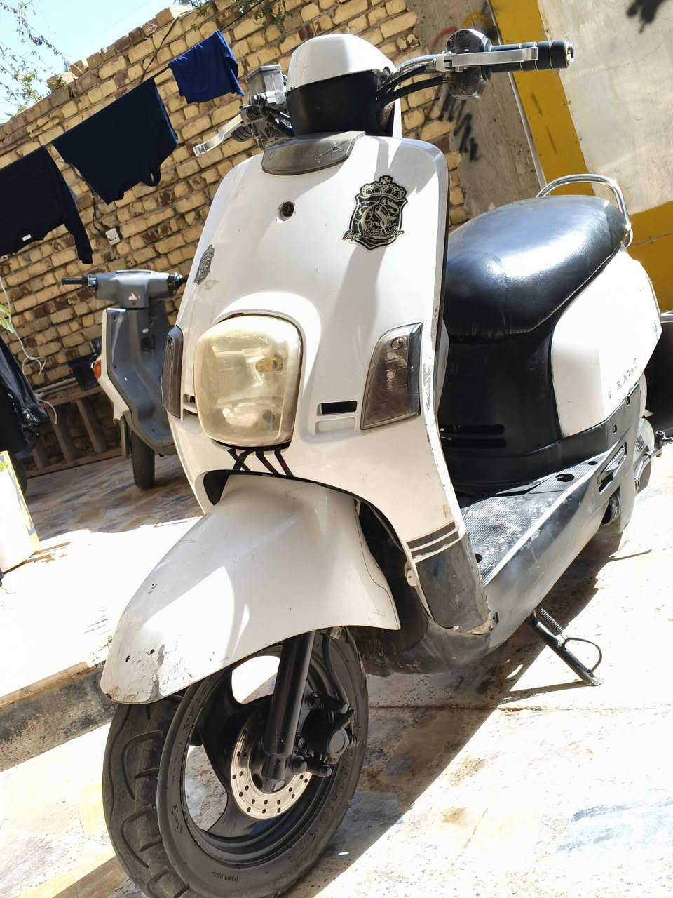 سلام. عليكم دراجه. ماكس بوليس.  دراجه. نضيفه. وخير من الله. دراجه. حلوه. مبدل. بيهه. بس. ولفات. شغاله. كلهه مكاني. ميسان. دراجه. اوراق سعر. 550.وبيهه. مجال. ***********
