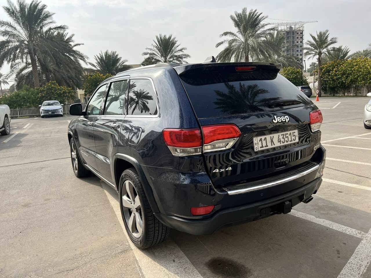 جيب كراند شيروكي 2015
وارد امريكي حادث خلفي صور الحادث مرفقه

لمتدد فول 
مكينه 3600
حساسات 
شاشه كبيره 
كامره دواره
كشنات جلد 
كشنات امامي خلفي تدفئه
كشن مومري 
تشغيل عن بعد
شفتات ستيرين
تدفئة ستيرين
هوك خلفي 
جنطه كهرباء
ماشيه 65 
السعر 200
***********
