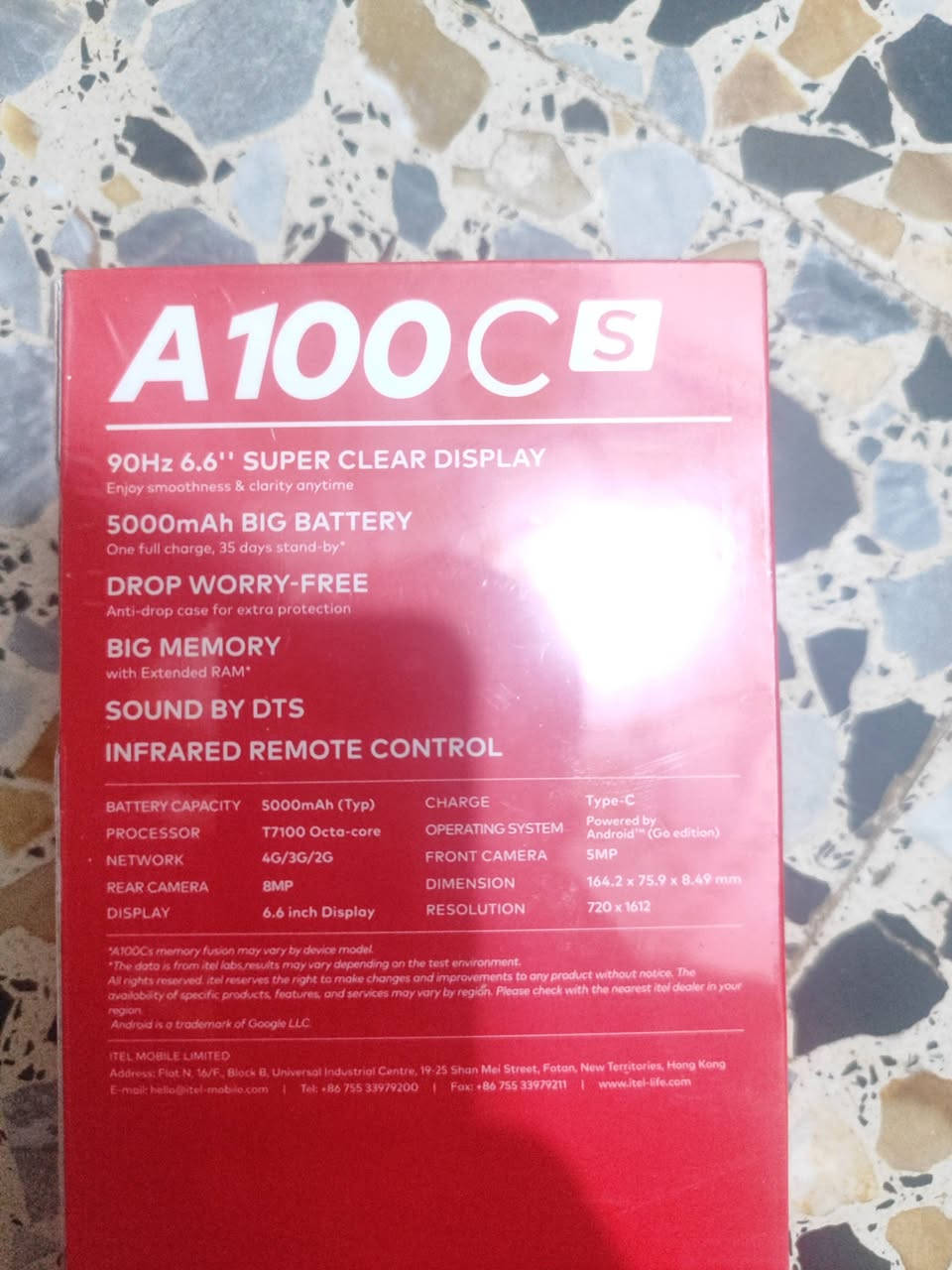 جهاز A100C ذاكره 64 بعده ما مفتوح جهاز عل وضع شركه سعره 180


**إذا كنت صاحب هذا الإعلان وتريد حذفه لأي سبب، رجاءا أرسل رسالة إلى الدعم الفني**