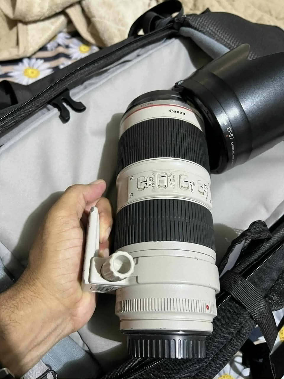 للبيع عدسه ٧٠_٢٠٠ دبل سبلايزر الاصدار ثاني نضافه٩٠ معه كامل ملحقات.سعر خاص .مكاني نجف  .مكلف بل النشر 

رقمي ***********
