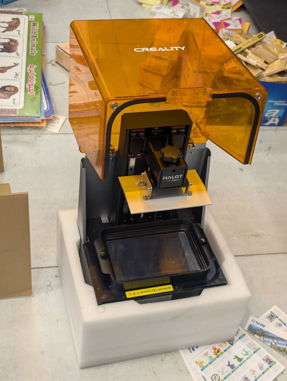 Creality Halot-sky
مستخدم فد مرات 
للبيع 
تفاصيل
https://www.creality.com/ae/products/halot-sky-3d-printer
***********
مكاني اربيل 
عندي توصيل
