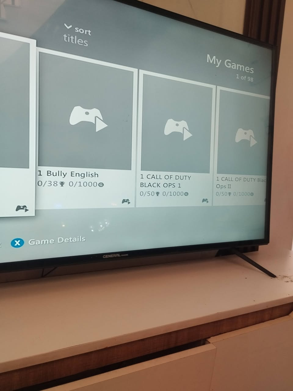 اكس بوكس 360  الأصلي
الجهاز  كامل
  بي 98 لعبة شكو لعبة قويه منزلها بي
ع فحص
ملحقات
كلهن
يدات اثنين وايفاي 
محوله اصليه
يدات اثنين واير واحده تشتغل والثانيه تشكل
السعر 110
***********
بعقوبة
