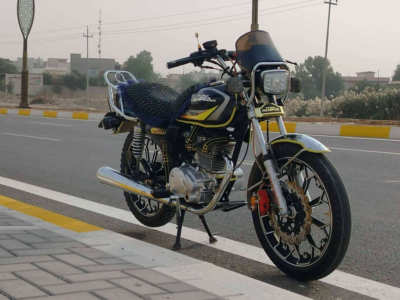 سلام عليكم 
دراجة نامي برو ماكس 
موديل 2024 محرك 200 اوراق كامل 
كهربايات كلة شغال 
سعرة خاص  او هاذة رقمي 👇🏻
***********
