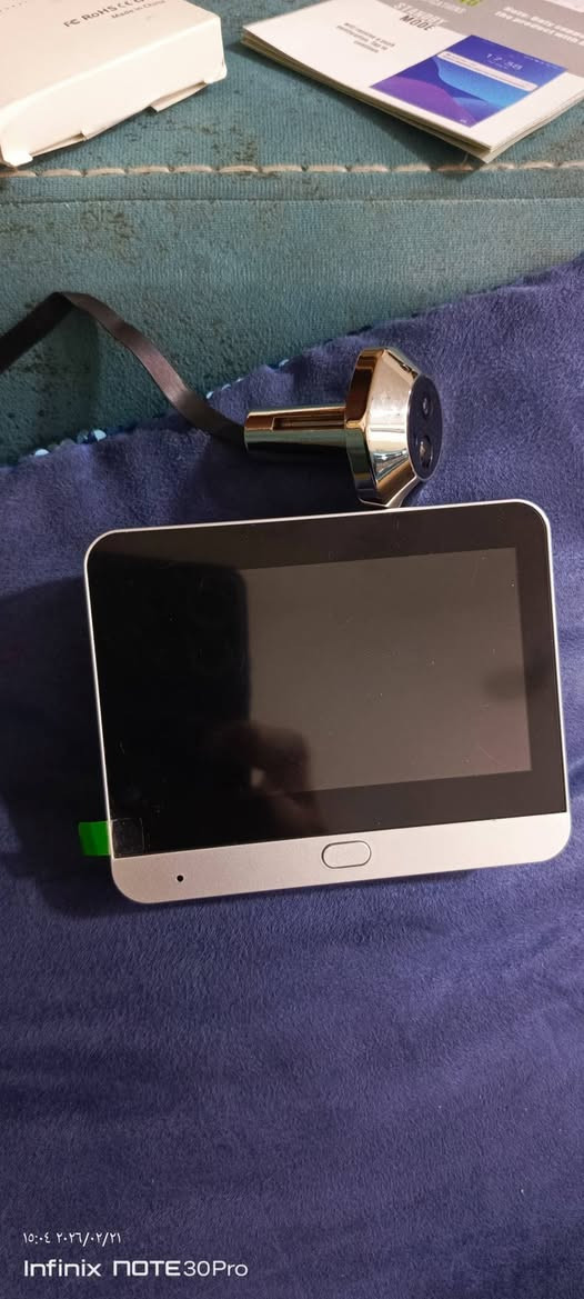 السلام عليكم 
كامره باب عين سحريه
بيها شاشه اضافه تربط على الموبايل واي فاي
تسجيل صوره وصوت شحن وتايب سي


**إذا كنت صاحب هذا الإعلان وتريد حذفه لأي سبب، رجاءا أرسل رسالة إلى الدعم الفني**