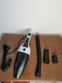 مكنسة سيارة • تشغيل على ولاعة • تنظيف دواخل