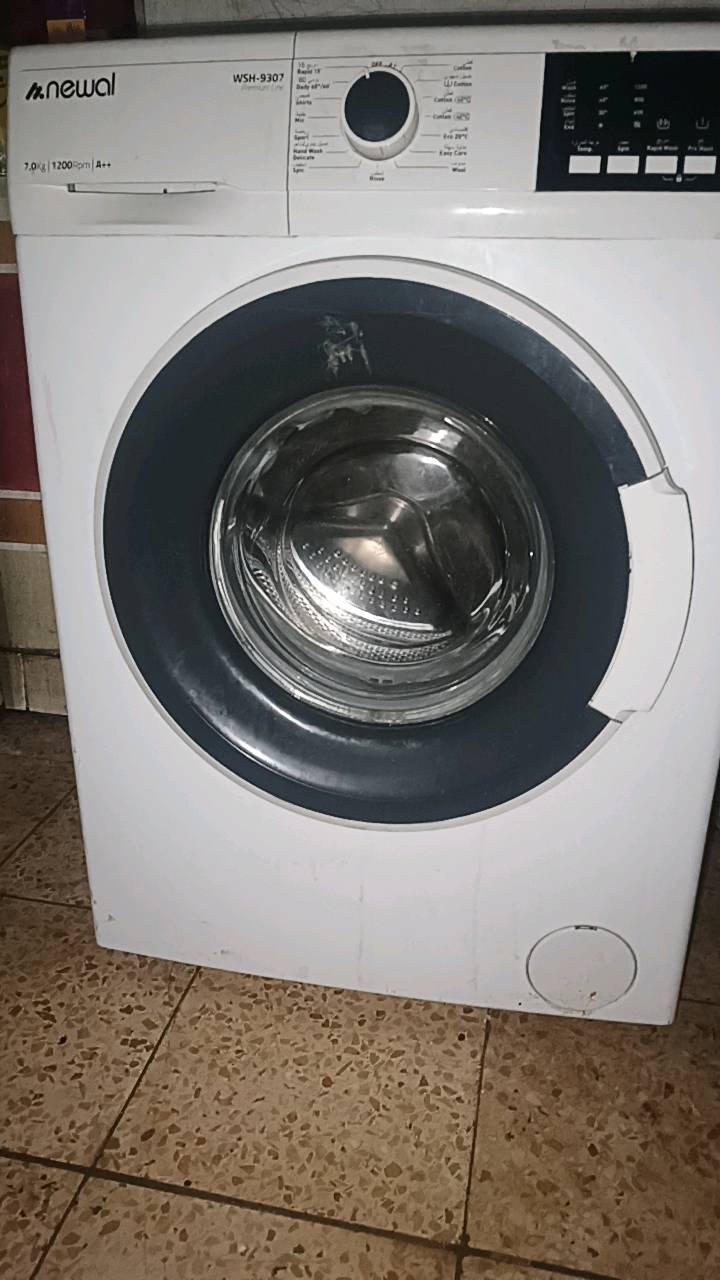 غساله اوتماتيك شغاله ونضيفه ولبراد شغال حار وبارد عنواني سريدات 
